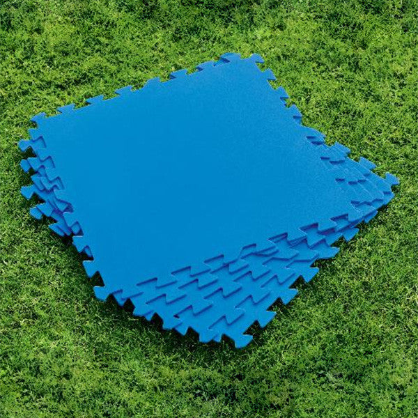 Bestway zwembadtegels | Blauw | 50 x 50 x 0,4 cm | 8 stuks | 2m²