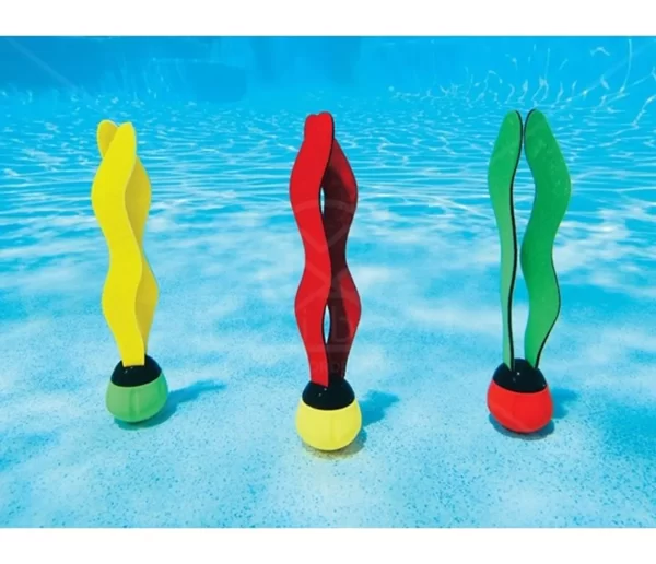 Intex onderwater funballen in gebruik